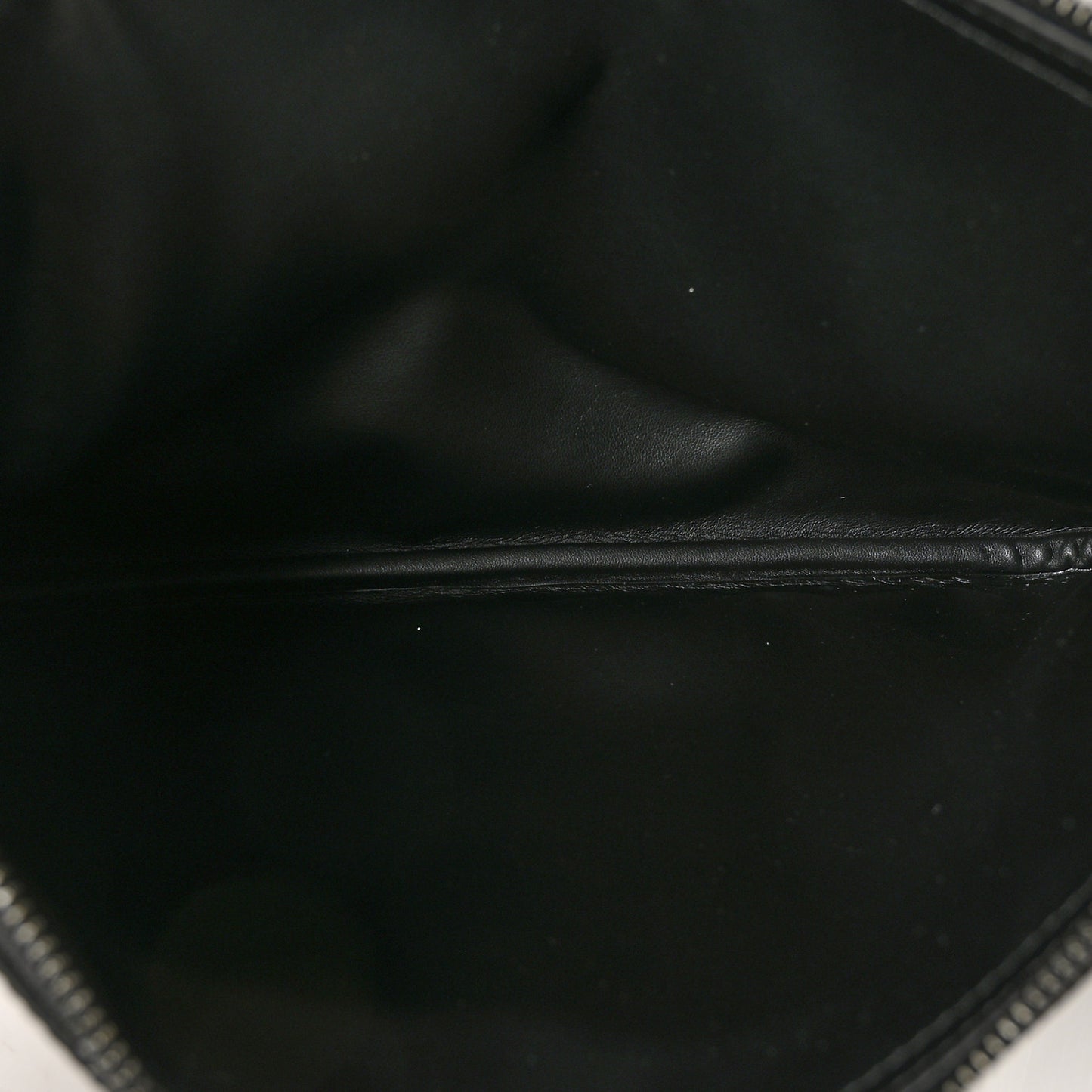 Checkerboard Visetos Medium Aren Shopper Tote Black White
