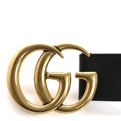 Gucci Calfskin Double G 40mm Belt 80 32 Black 6 of 7
