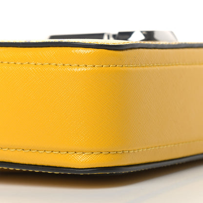 Marc Jacobs X PEANUTS Saffiano Woodstock The Snapshot Camera Bag Chrysanthemum Multi 9 of 10