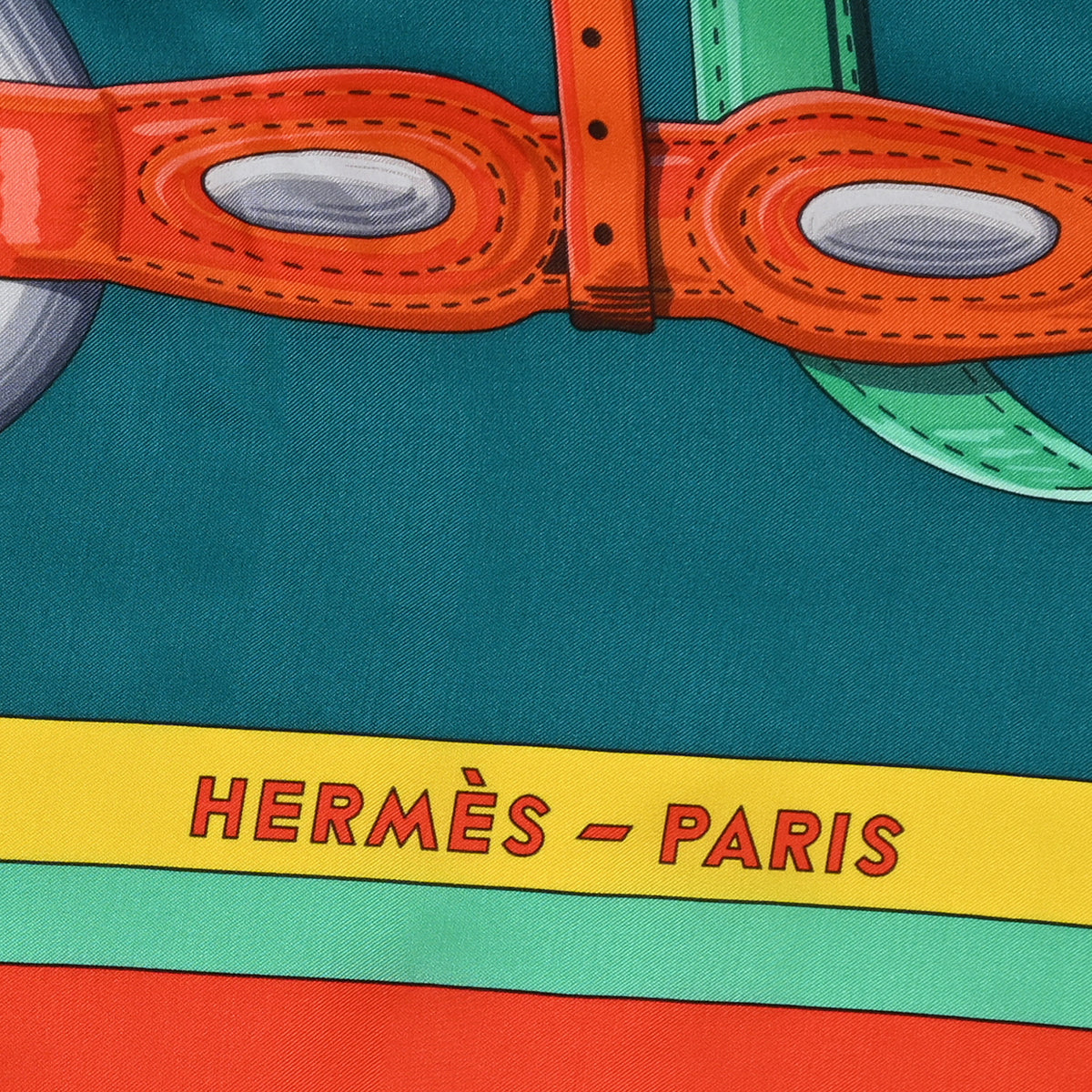 Hermes Silk Summer Twill Giant Coaching Scarf 140 2 of 3