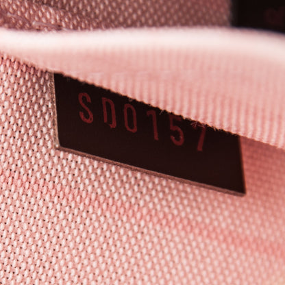 Louis Vuitton Damier Ebene Neverfull MM GM Pochette Rose Ballerine 8 of 8