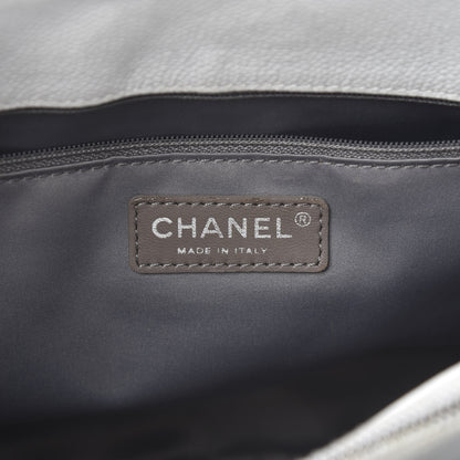 Chanel Caviar Quilted Grand Shopping Tote GST White 5 of 16