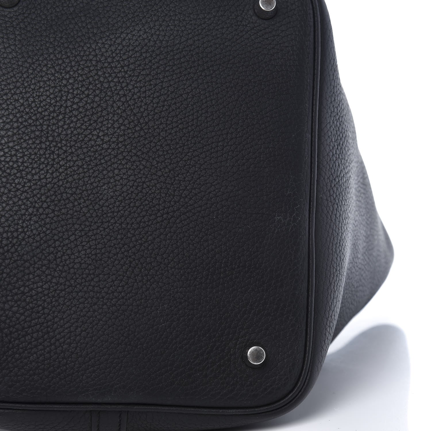 Hermes Taurillon Clemence Picotin Lock 22 MM Black 13 of 14