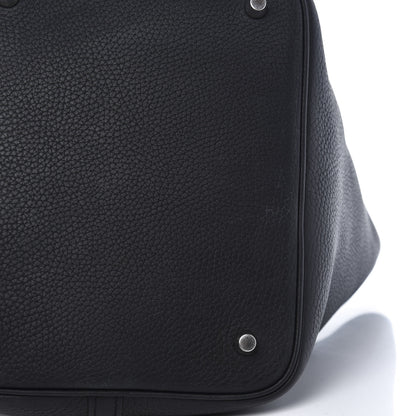 Hermes Taurillon Clemence Picotin Lock 22 MM Black 13 of 14