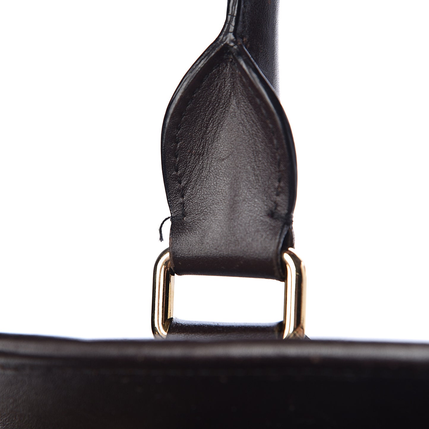 Haymarket Check Minford Portrait Tote Chocolate