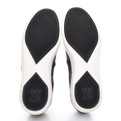 Louis Vuitton Canvas Victory Boats Slip On Sneakers 7 Pacific Blue 5 of 7