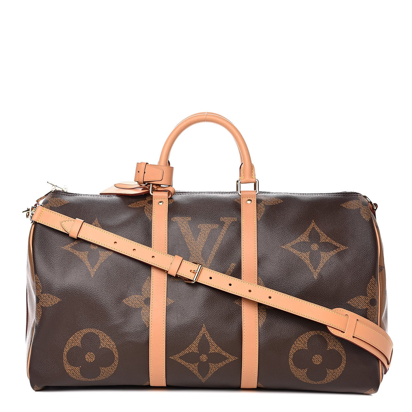 Reverse Monogram Giant Keepall Bandouliere 50