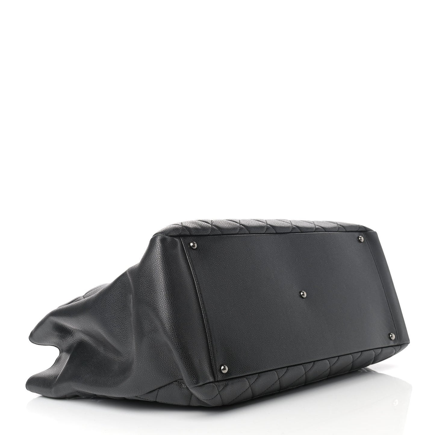 Caviar Quilted XXL Grand Shopping Tote GST Black