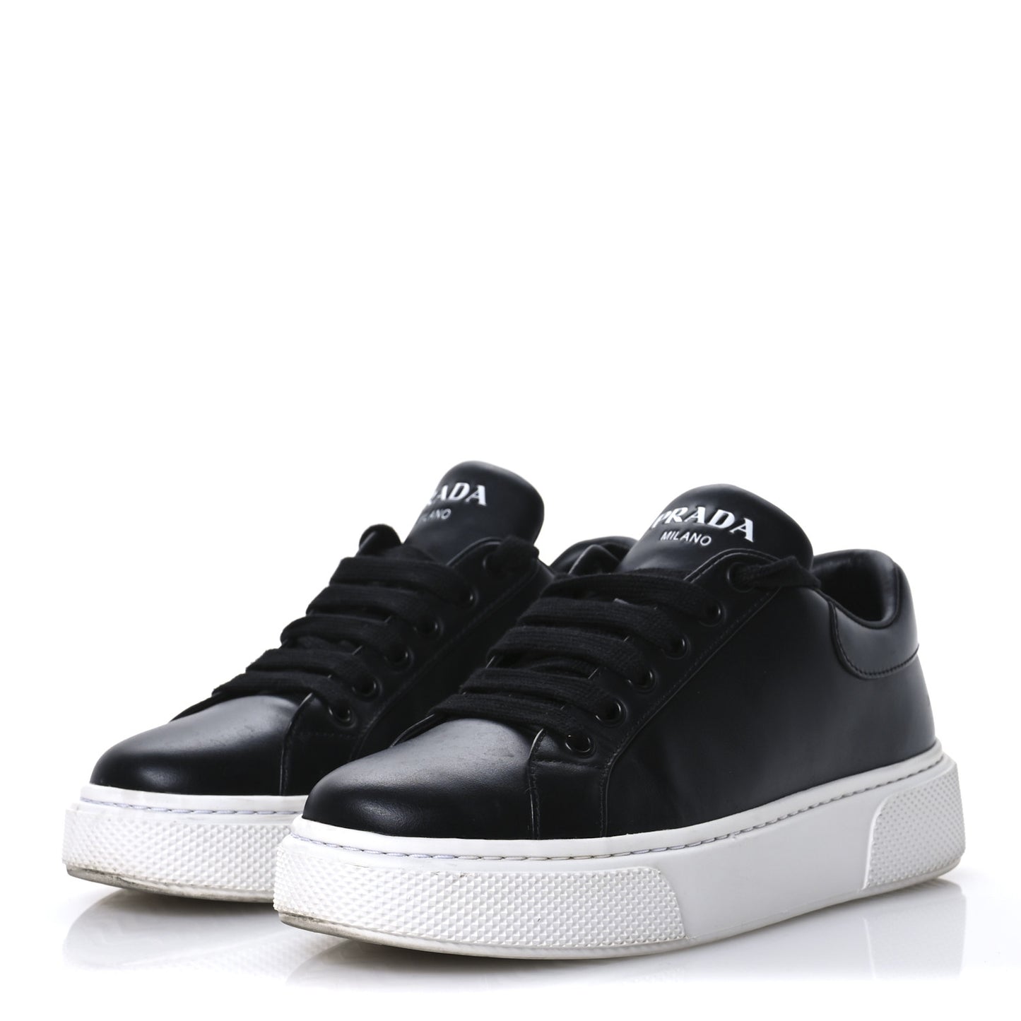 Vitello Soft Womens Low Top Sneakers 35 Black