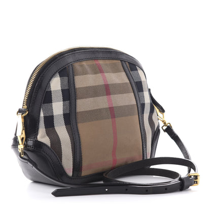 Burberry House Check Mini Orchard Crossbody Black 3 of 9