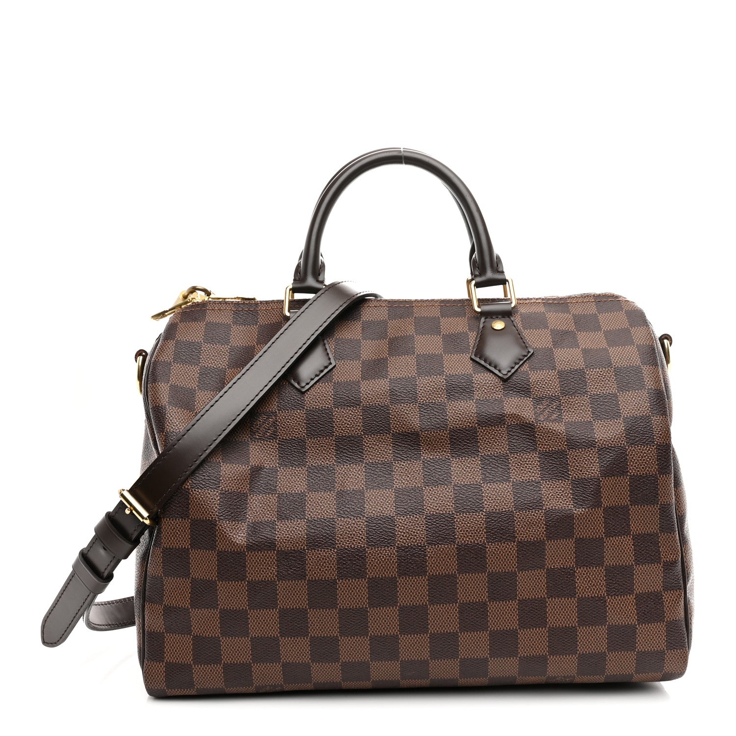 Louis Vuitton Damier Ebene Speedy Bandouliere 30 1 of 10