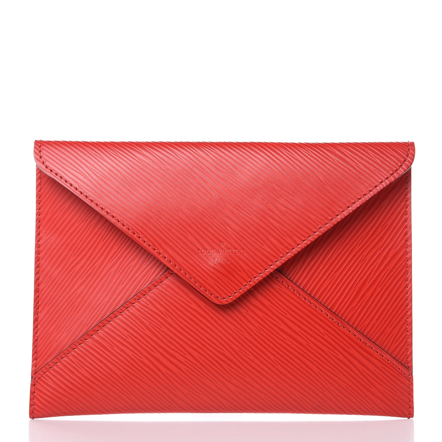 Epi Envelope Pouch Rouge
