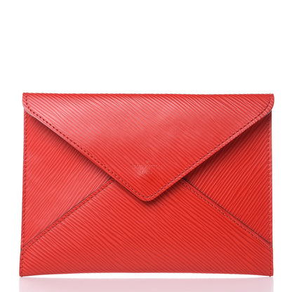 Louis Vuitton Epi Envelope Pouch Rouge 1 of 7