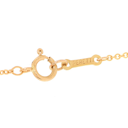 Tiffany 18K Yellow Gold 22mm Elsa Peretti Open Heart Pendant Necklace 4 of 6