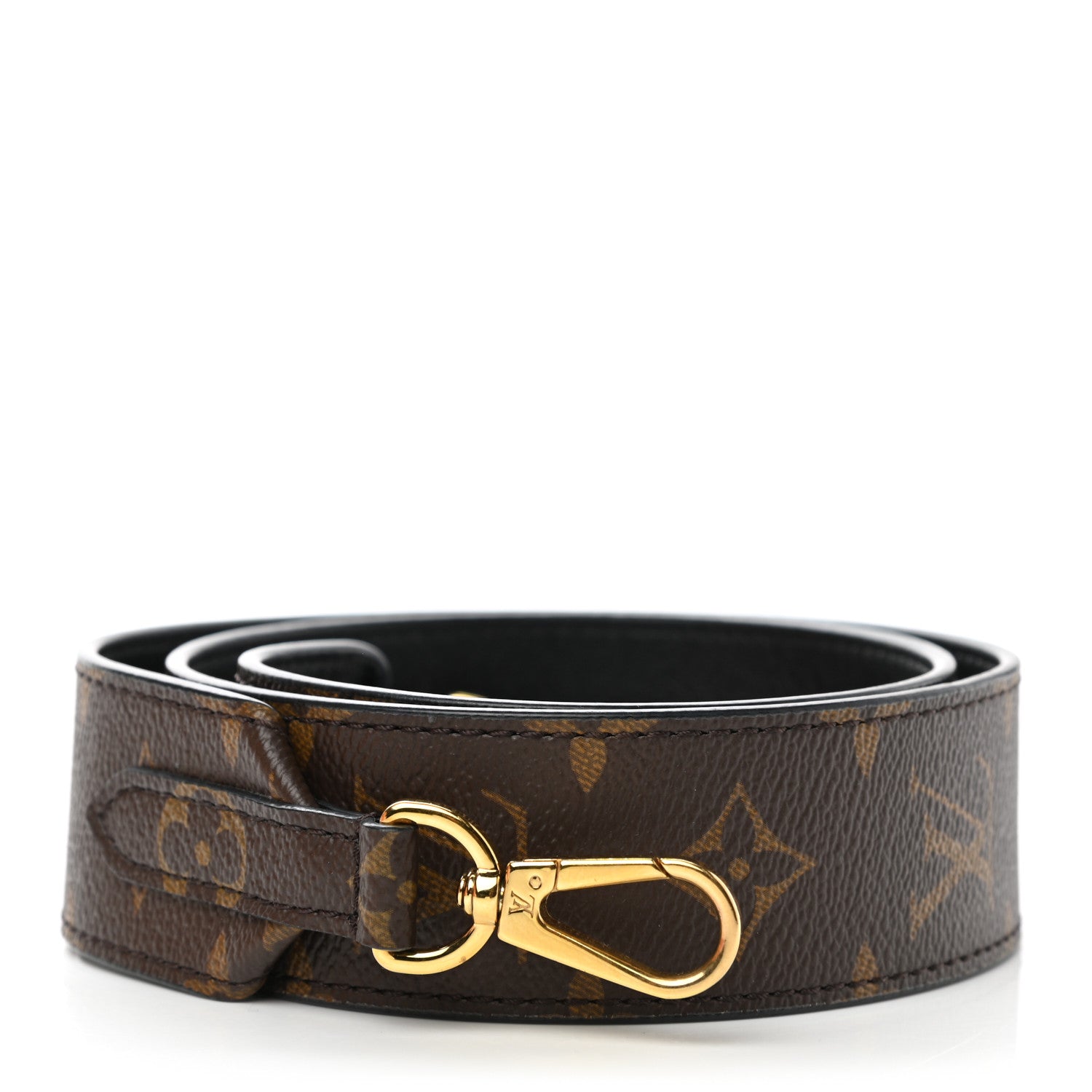 Louis Vuitton Monogram Bandouliere Shoulder Strap Black 1 of 6