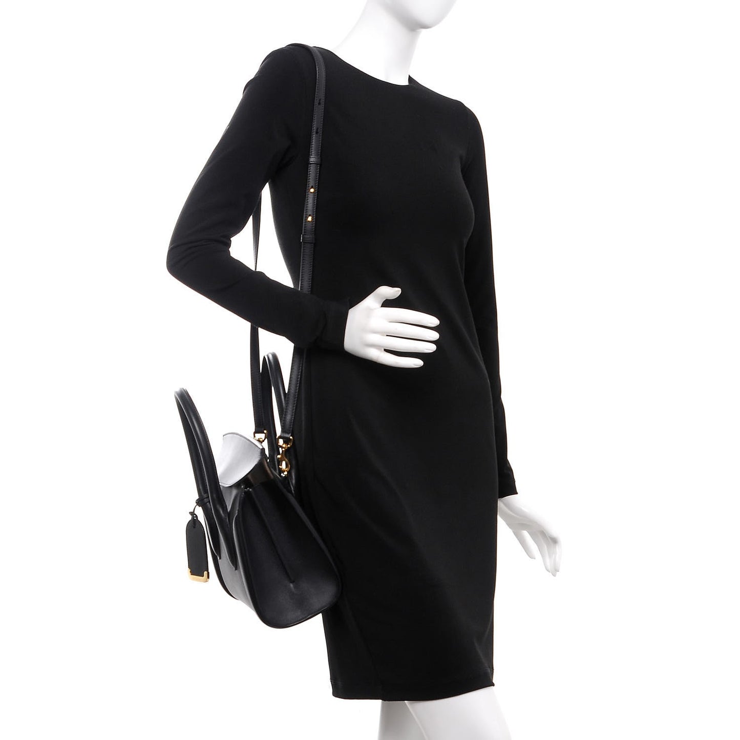 Sweet Calfskin Small Heroine 30 Black