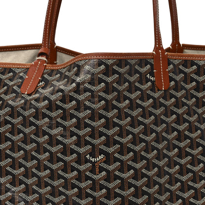 Goyard Goyardine Saint Louis GM Black Gold 8 of 13