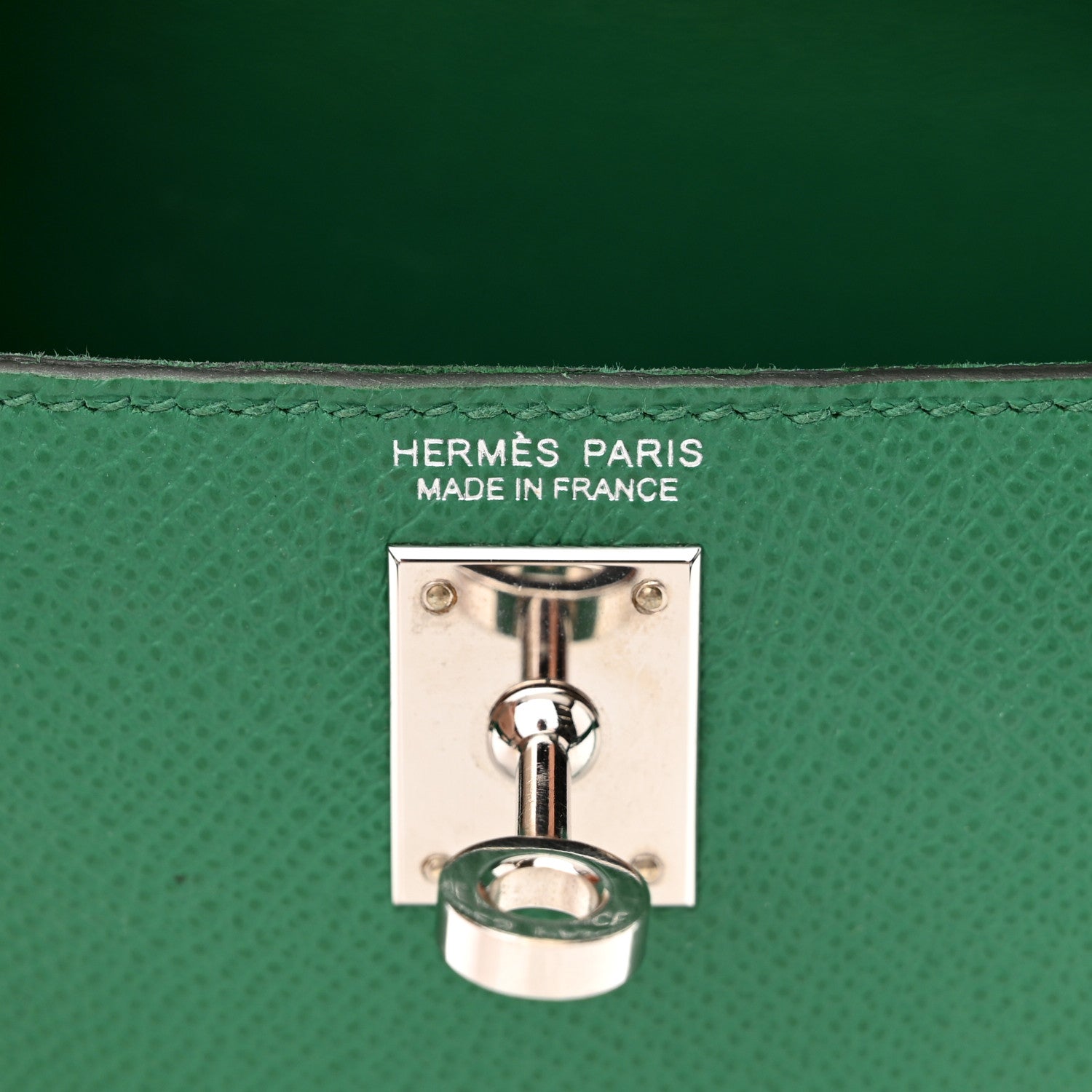 Hermes Epsom Mini Kelly Sellier 20 Vert Jade 6 of 12