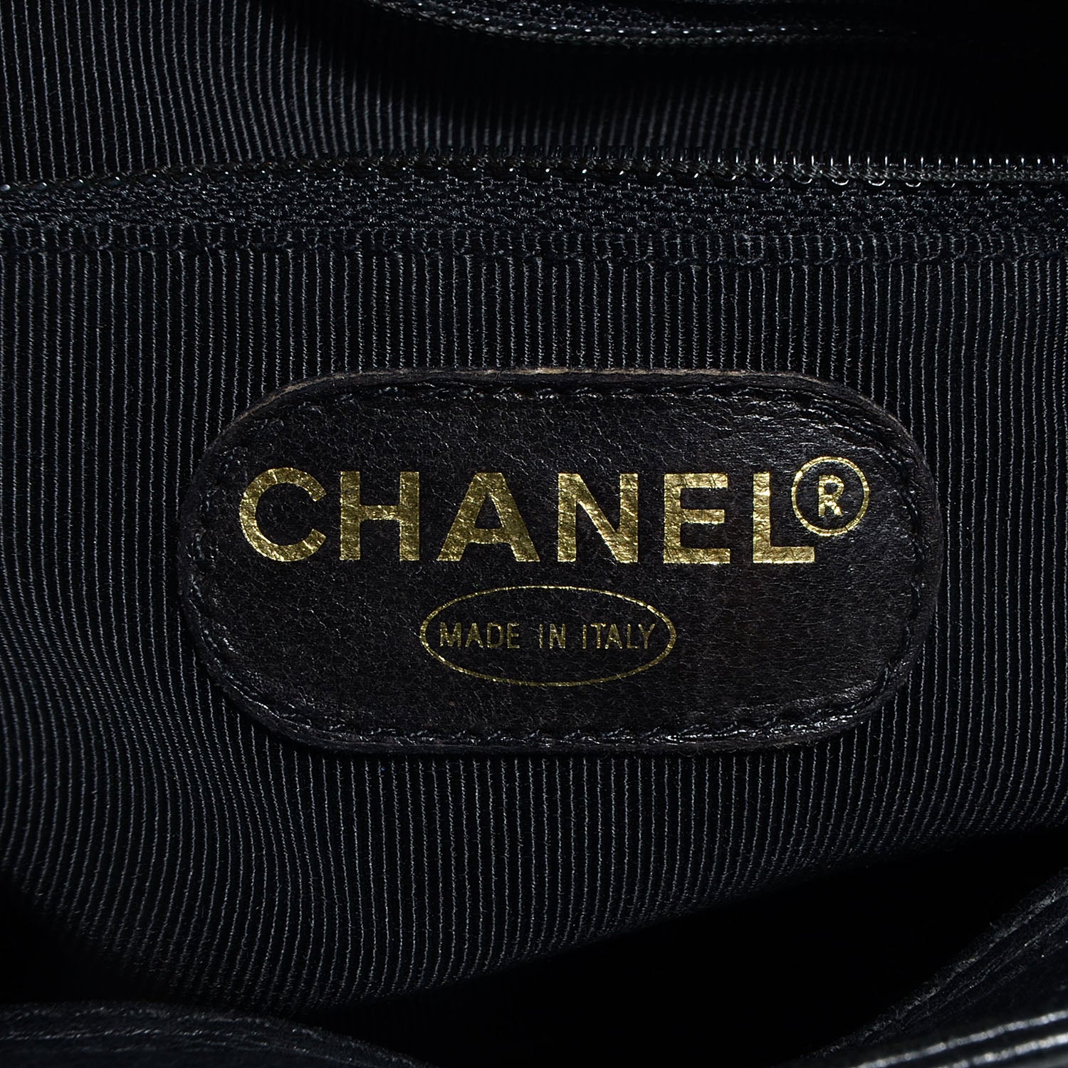 Chanel Caviar CC Shoulder Bag Black 6 of 7