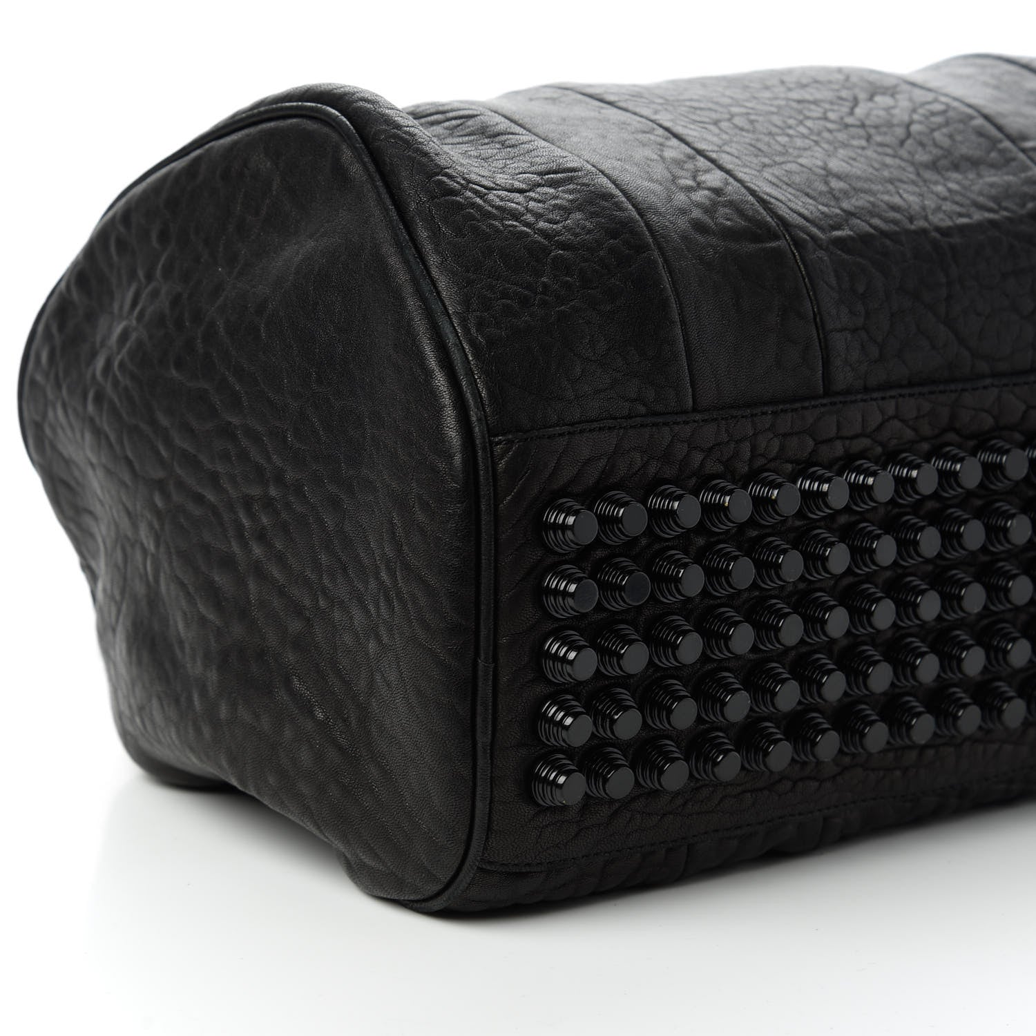 Alexander Wang Pebbled Lambskin Rocco Black Matte Black Hardware 6 of 9