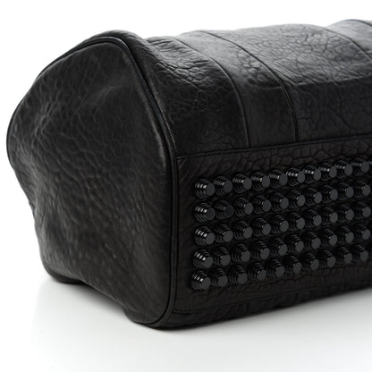 Alexander Wang Pebbled Lambskin Rocco Black Matte Black Hardware 6 of 9