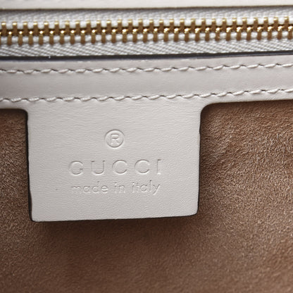 Gucci Calfskin Small Sylvie Shoulder Bag Off White 7 of 13