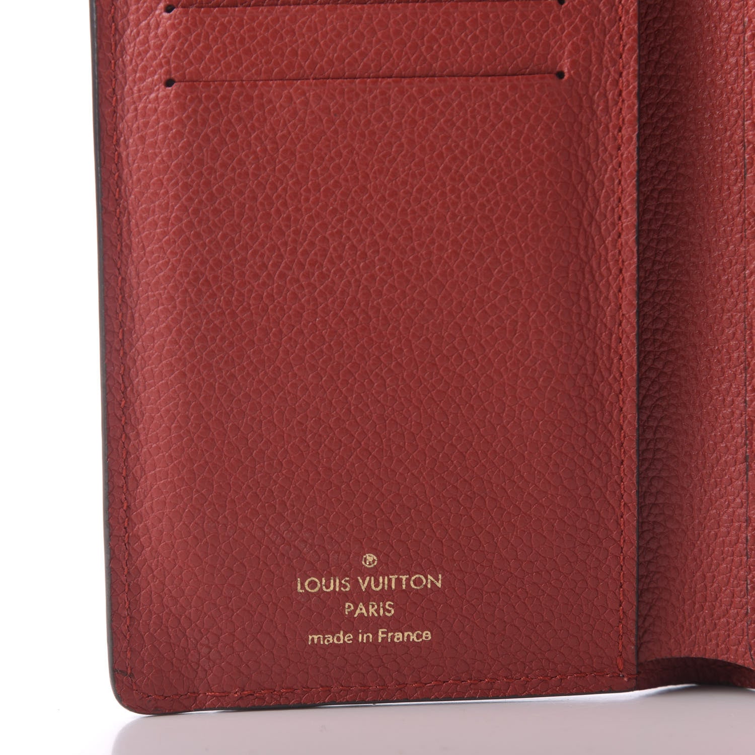 Louis Vuitton Empreinte Compact Curieuse Wallet Cherry 11 of 12