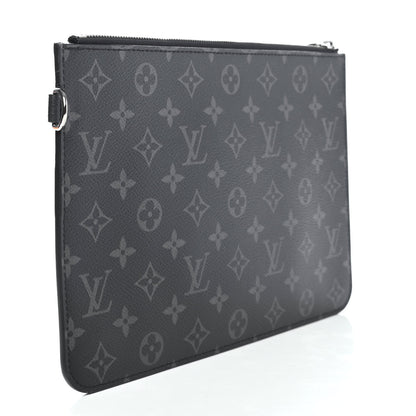 Louis Vuitton Monogram Eclipse Fragment Cabas Light Pochette 2 of 4