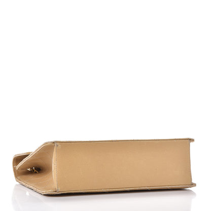 Chanel Caviar Stitched Jumbo Single Flap Beige 4 of 17