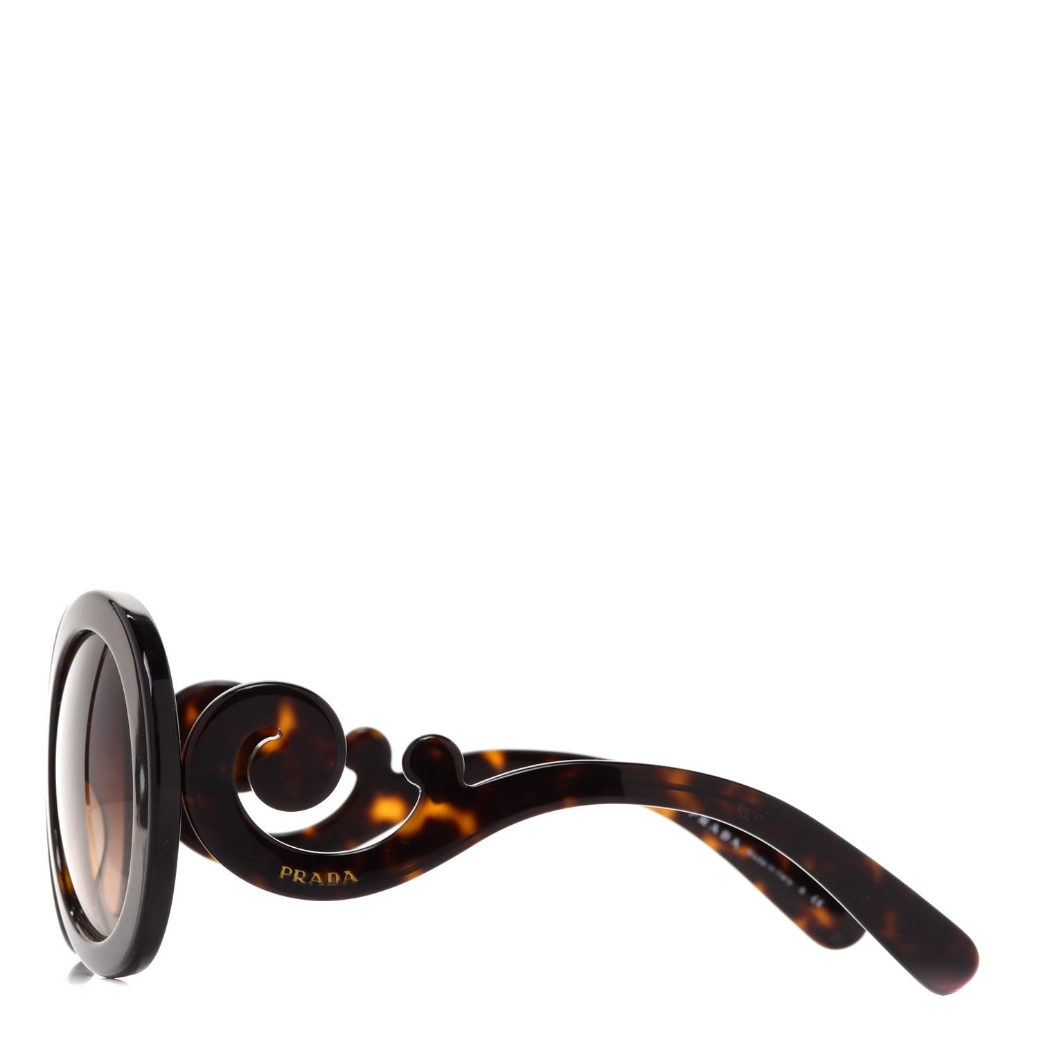 Prada Baroque Sunglasses SPR 27N Tortoise 3 of 7