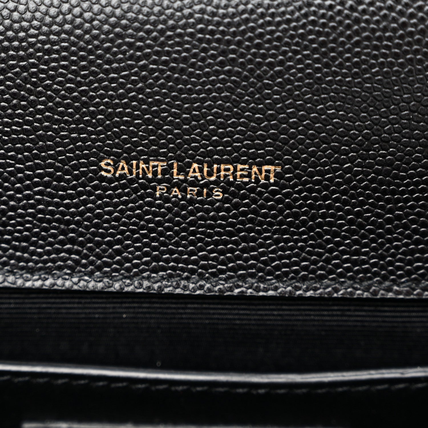 Saint Laurent Grain De Poudre Small Monogram Kate Satchel Black 6 of 10