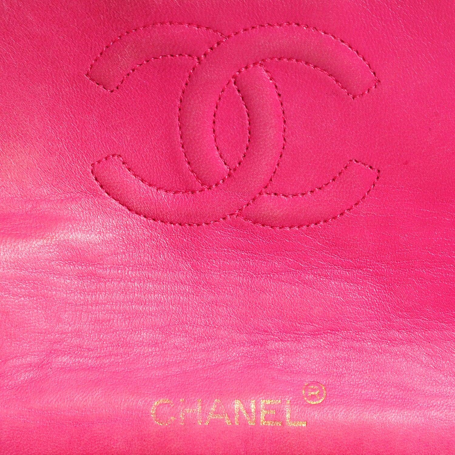 Chanel Lambskin Quilted Mini Square Flap Pink 7 of 8