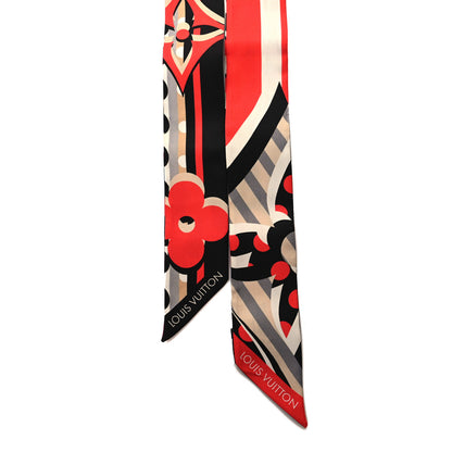 Louis Vuitton Silk Pop Monogram BB Bandeau Red 2 of 5