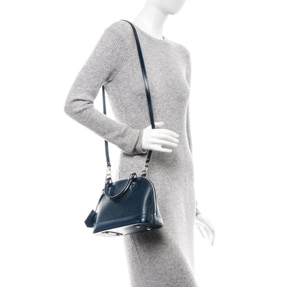 Louis Vuitton Epi Alma BB Indigo 2 of 13