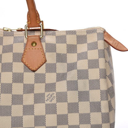 Louis Vuitton Damier Azur Speedy 35 10 of 11