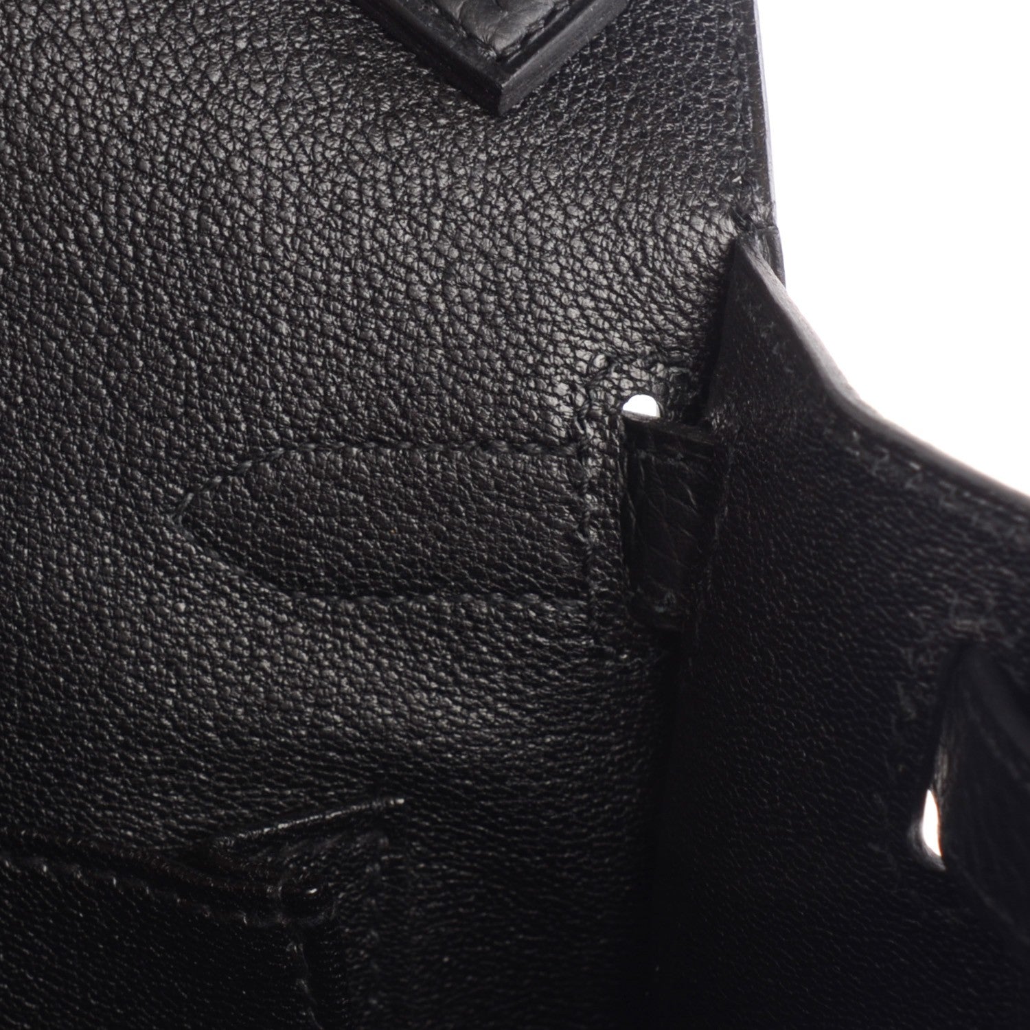 Hermes Taurillon Clemence Jypsiere 28 Black 13 of 19