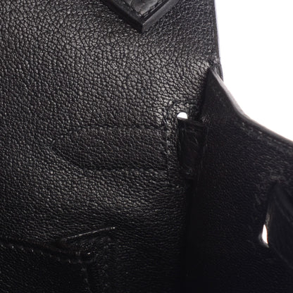 Hermes Taurillon Clemence Jypsiere 28 Black 13 of 19