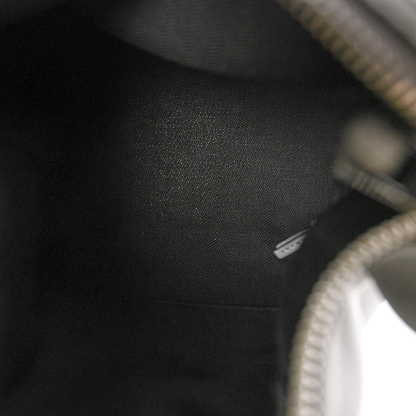 Supple Smooth Calfskin Jacquard Cubi Crossbody Bag Asphalt Grey