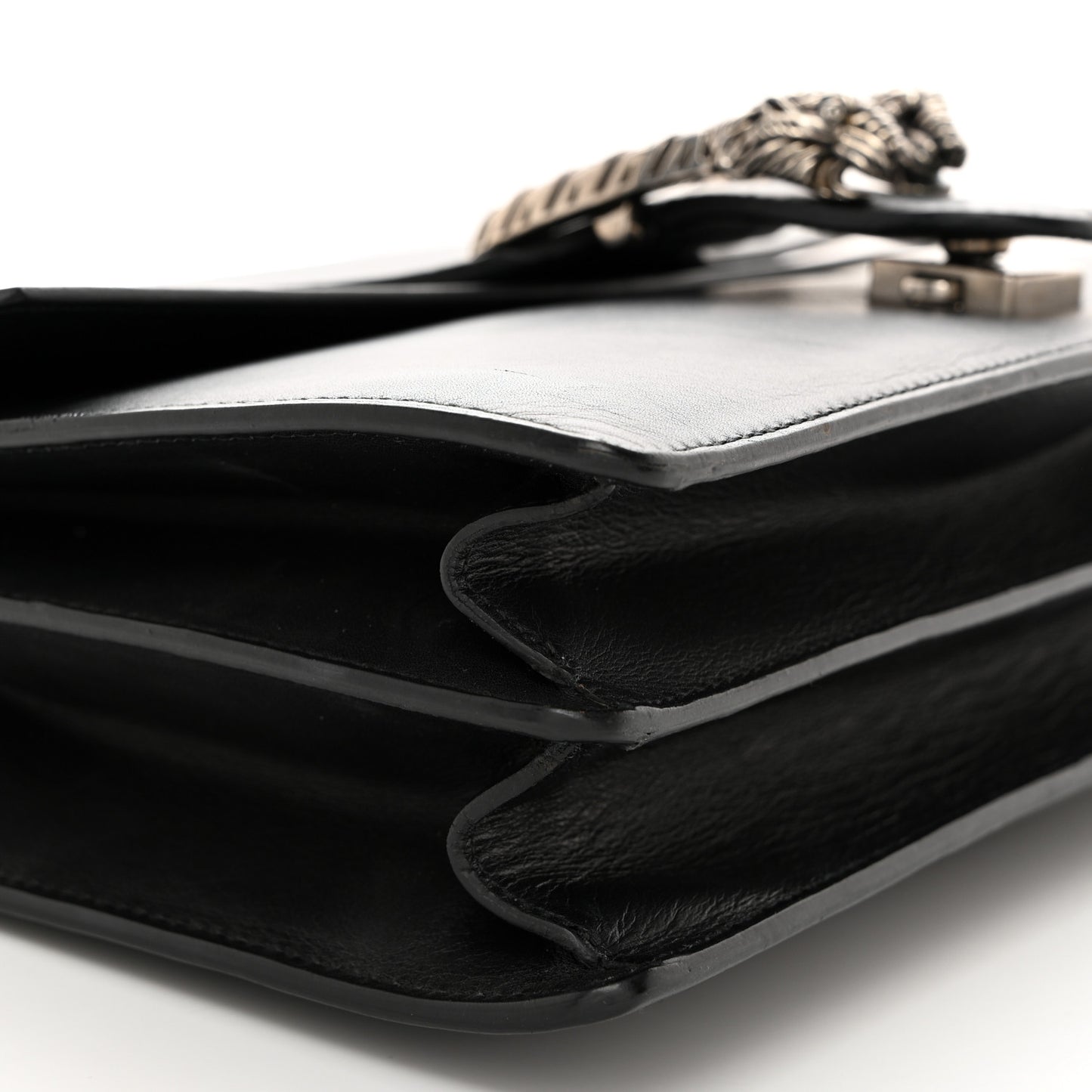 Calfskin Medium Dionysus Shoulder Bag Black