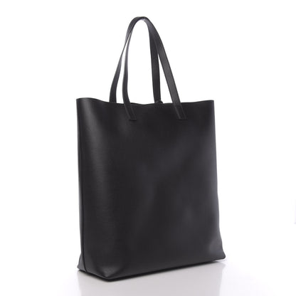 Saint Laurent Calfskin Bold Shopping Tote Black 2 of 9