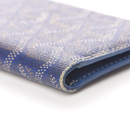 Goyard Chevron Bifold Wallet Navy 7 of 12