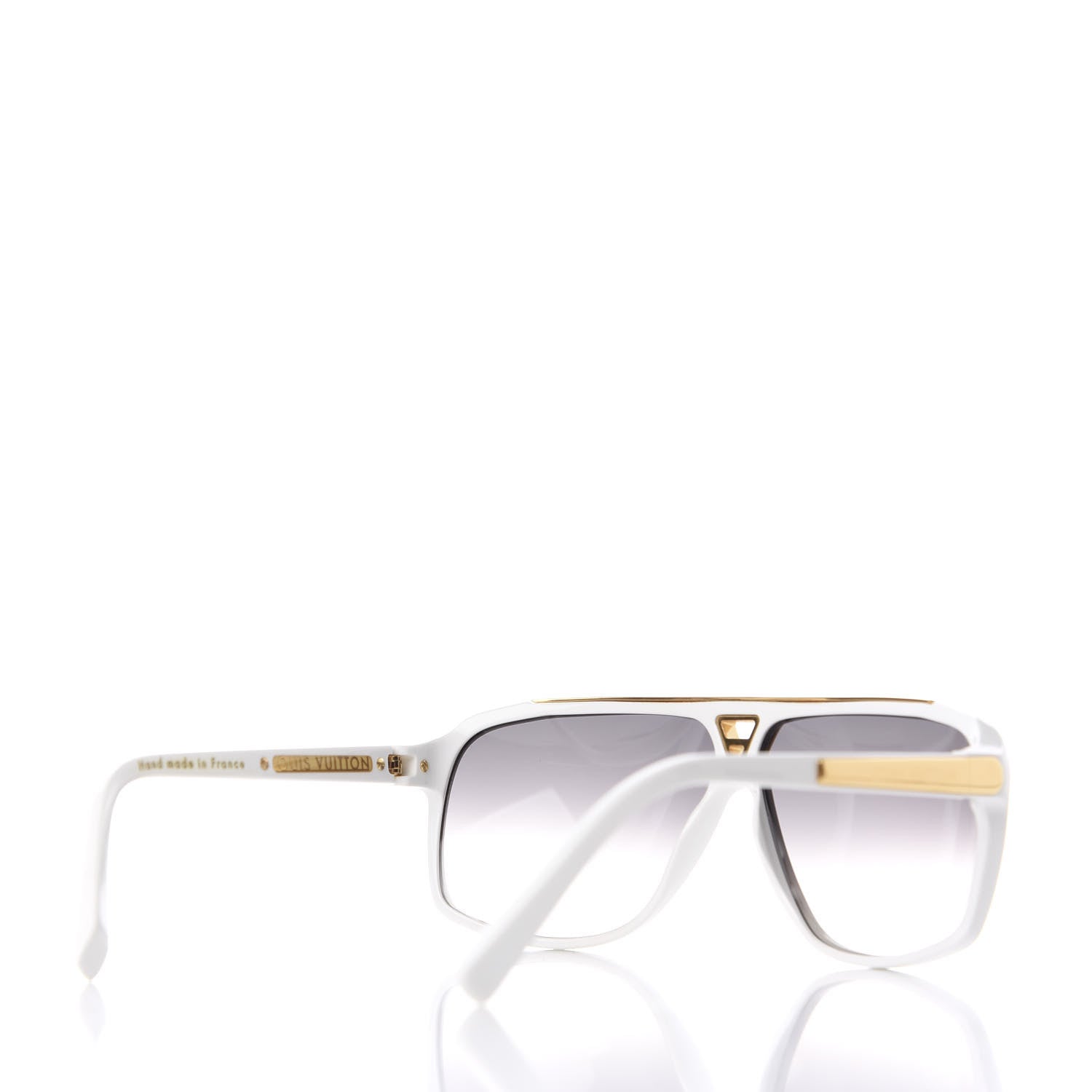 Louis Vuitton Evidence Sunglasses Z0240W White 3 of 8