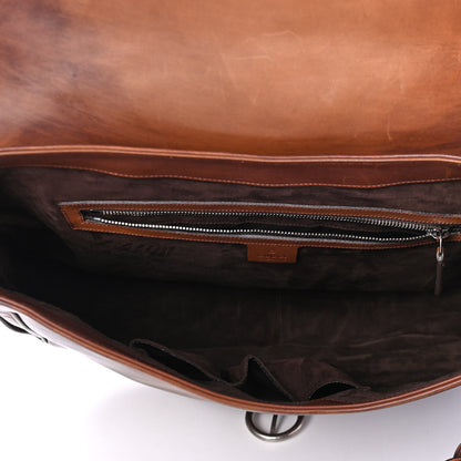 Gucci Calfskin Messenger Bag Brown 4 of 4