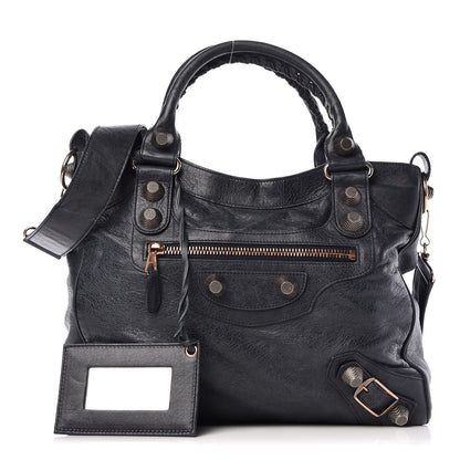 Balenciaga Agneau Giant 21 Rose Gold Hardware Velo Dark Night 1 of 10