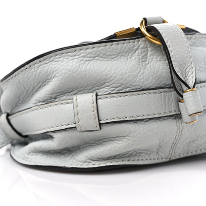 Chloe Calfskin Mini Marcie Round Crossbody Bag Faded Blue 7 of 11