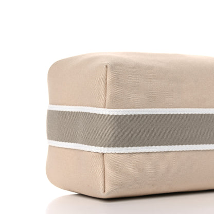 Hermes Canvas Small Bride-A-Brac Pouch Natural 7 of 9