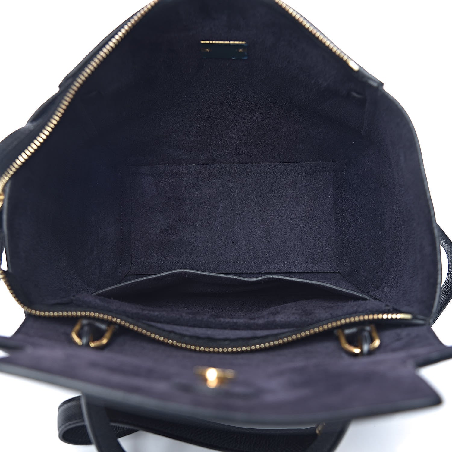 Celine Grained Calfskin Micro Belt Bag Black 5 of 11