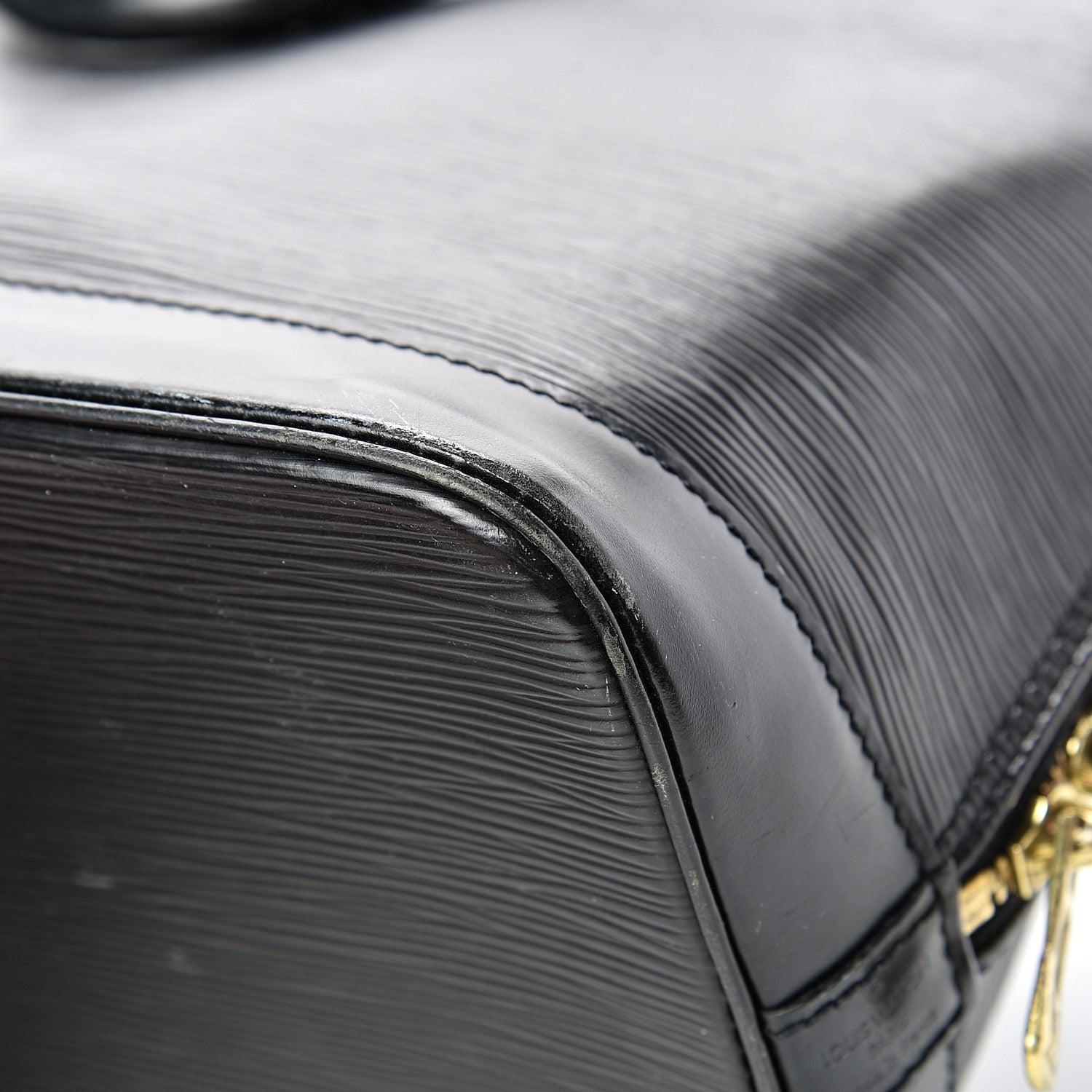 Louis Vuitton Epi Alma PM Black 10 of 27