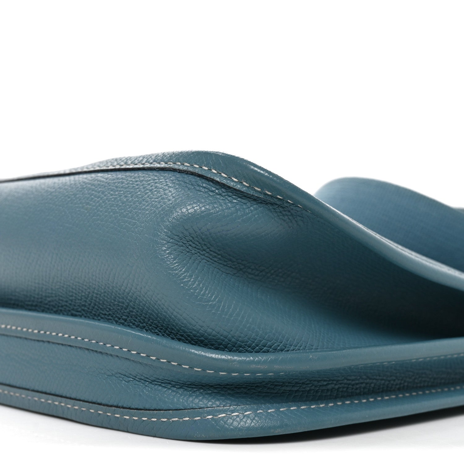 Hermes Taurillon Clemence Evelyne II PM Blue Jean 9 of 9
