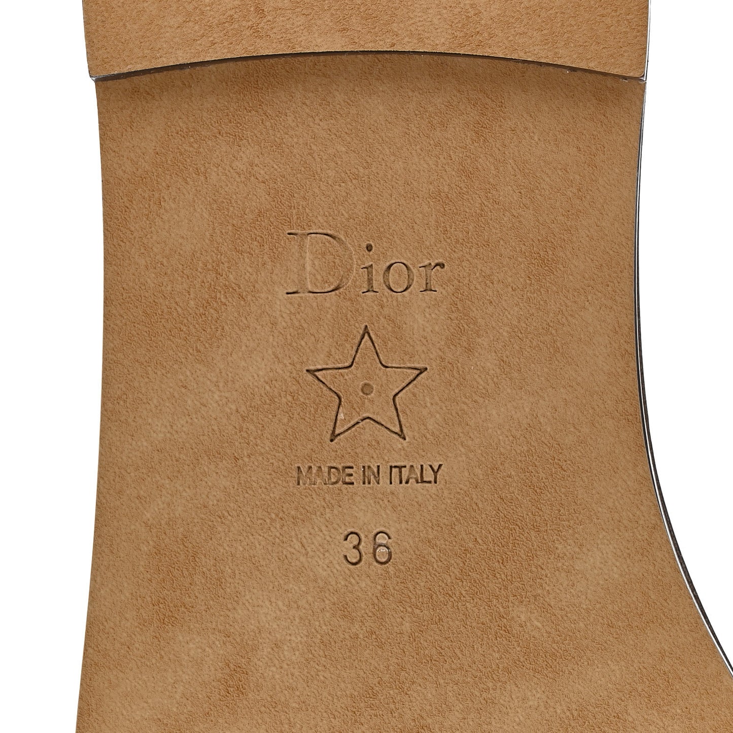 Calfskin Canvas Embroidered Dway Flat Slide Sandals 36 Camel